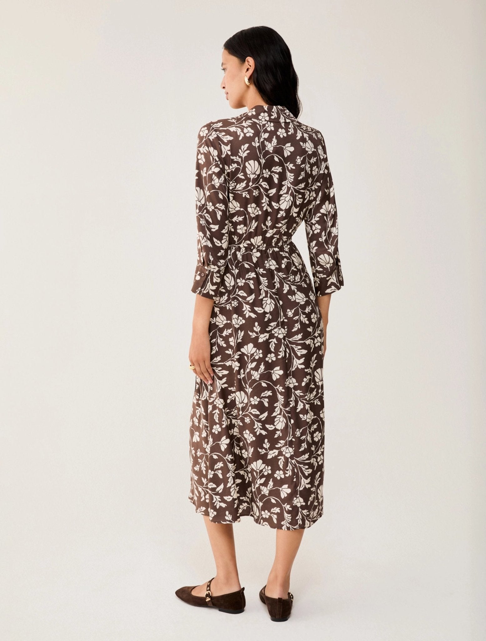 Wrap Dress In Twill Fluido Donna - PennyBlack - World Fashion
