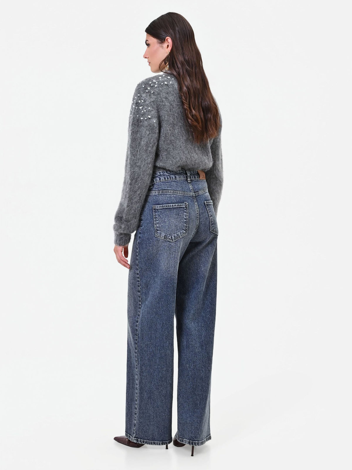 Rinascimento - Pantaloni jeans a gamba dritta (Giorgia Palmas X Rinascimento) - Donna