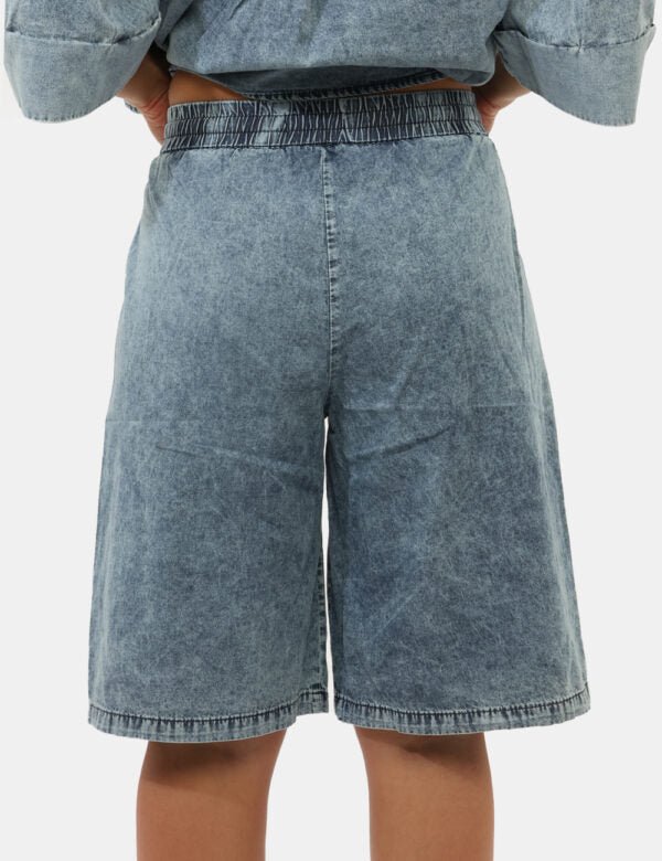 Yes Zee - Bermuda con coulisse. - Donna - World Fashion