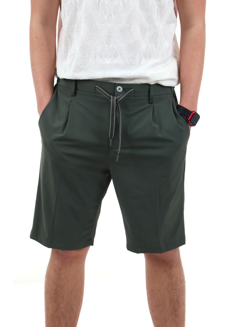 Yes Zee - Bermuda Con Coulisse Ed Elastico Fianchi - Uomo - World Fashion