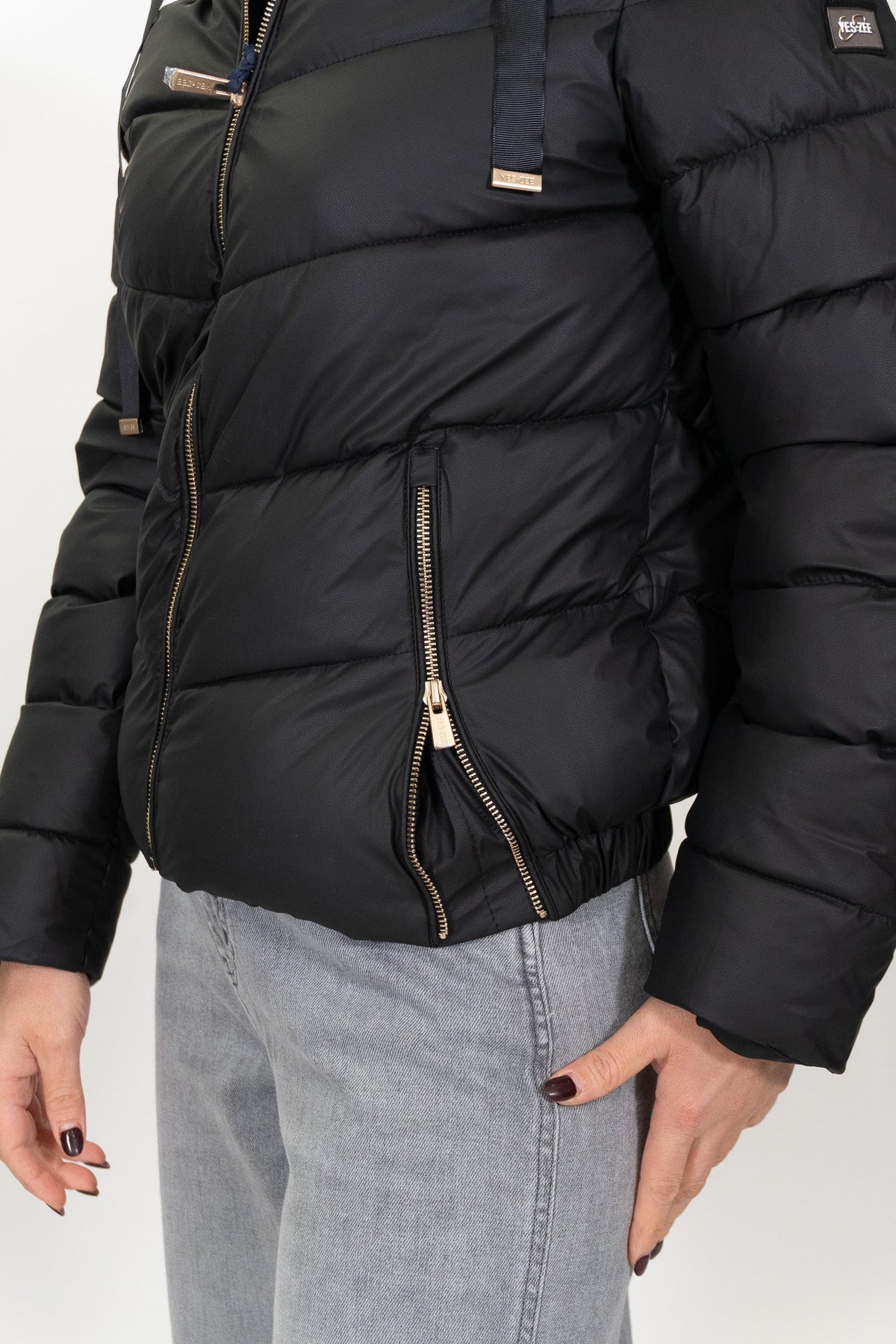 Yes Zee - Bomber Trapuntato In Tessuto Coated - Donna - World Fashion