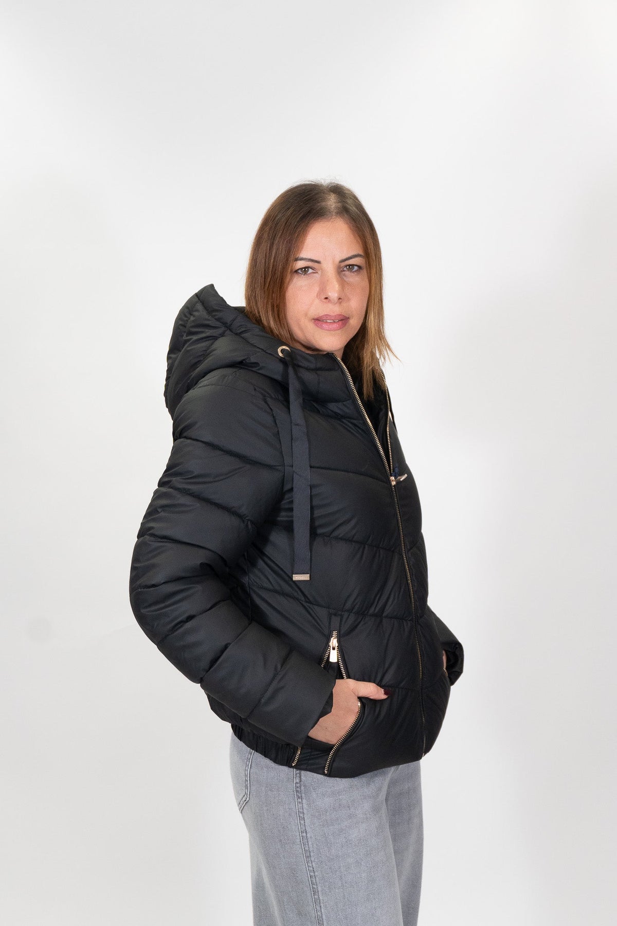 Yes Zee - Bomber Trapuntato In Tessuto Coated - Donna - World Fashion