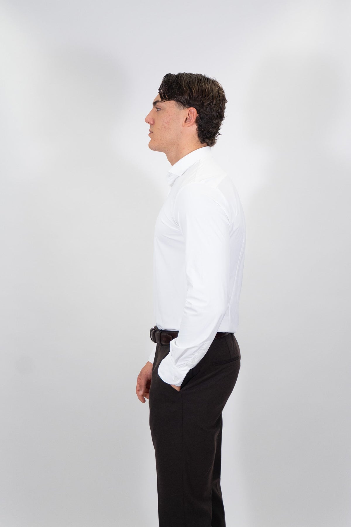 Yes Zee - Camicia collo francese manica lunga - Uomo - World Fashion