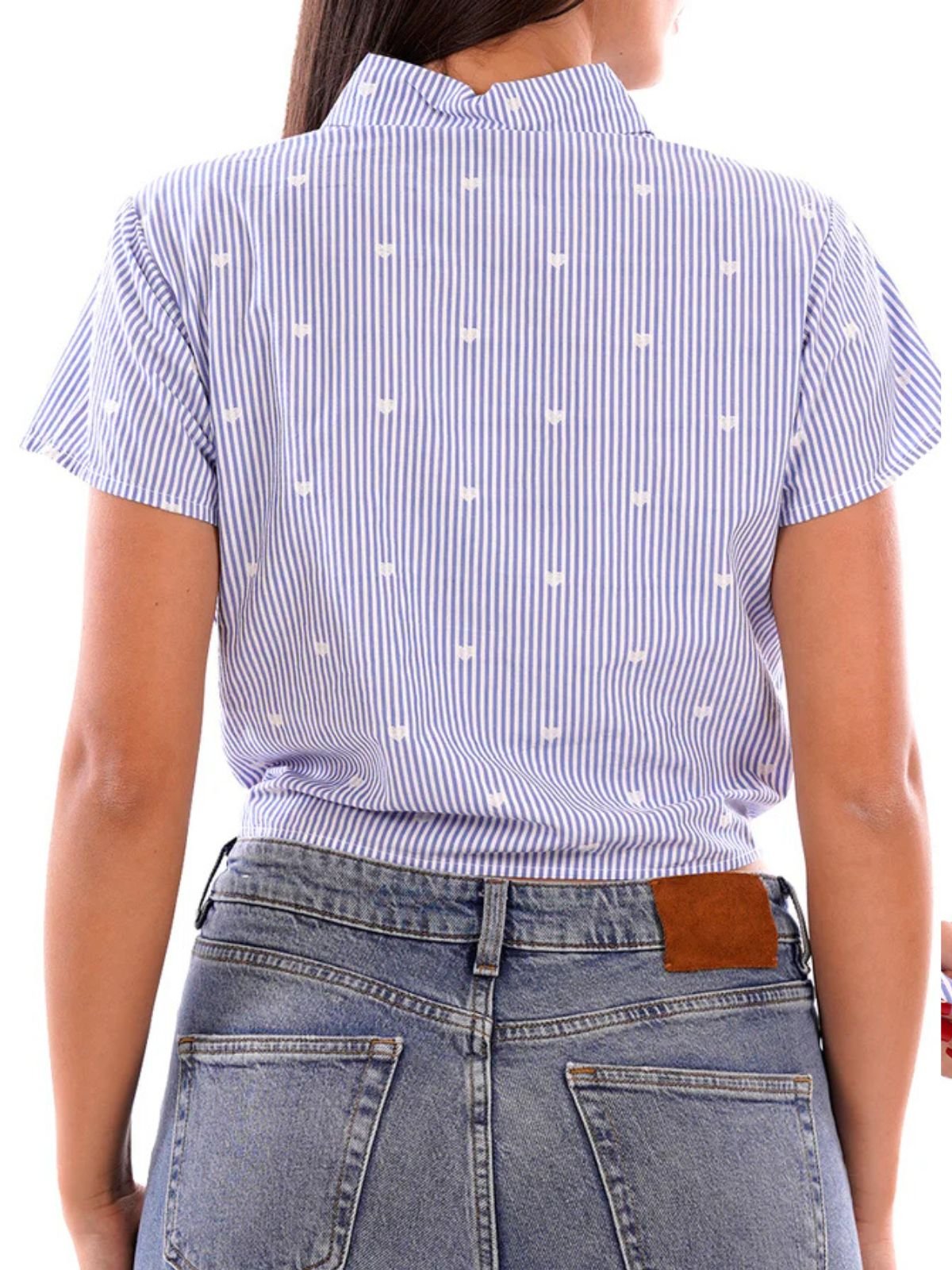 Yes Zee - Camicia Da Annodare, M/C - Donna - World Fashion