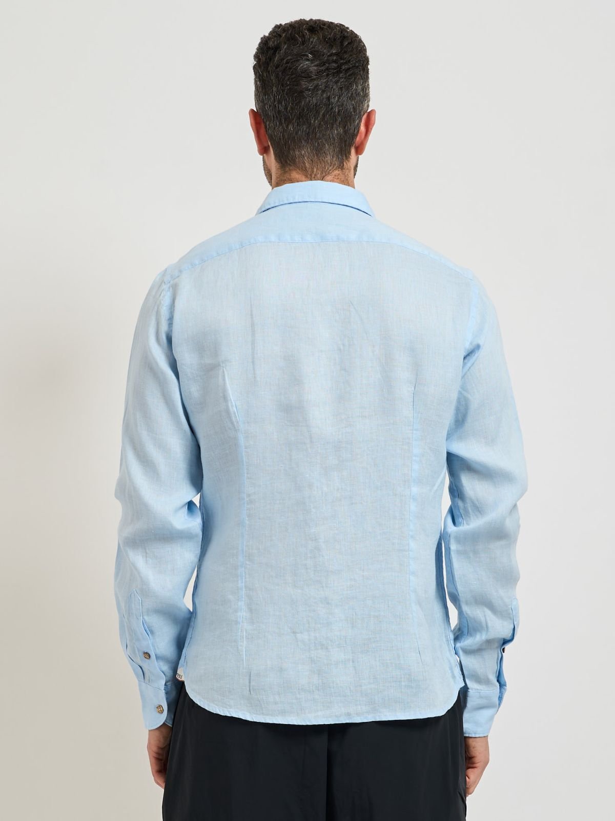 Yes Zee - Camicia in lino. - Uomo - World Fashion