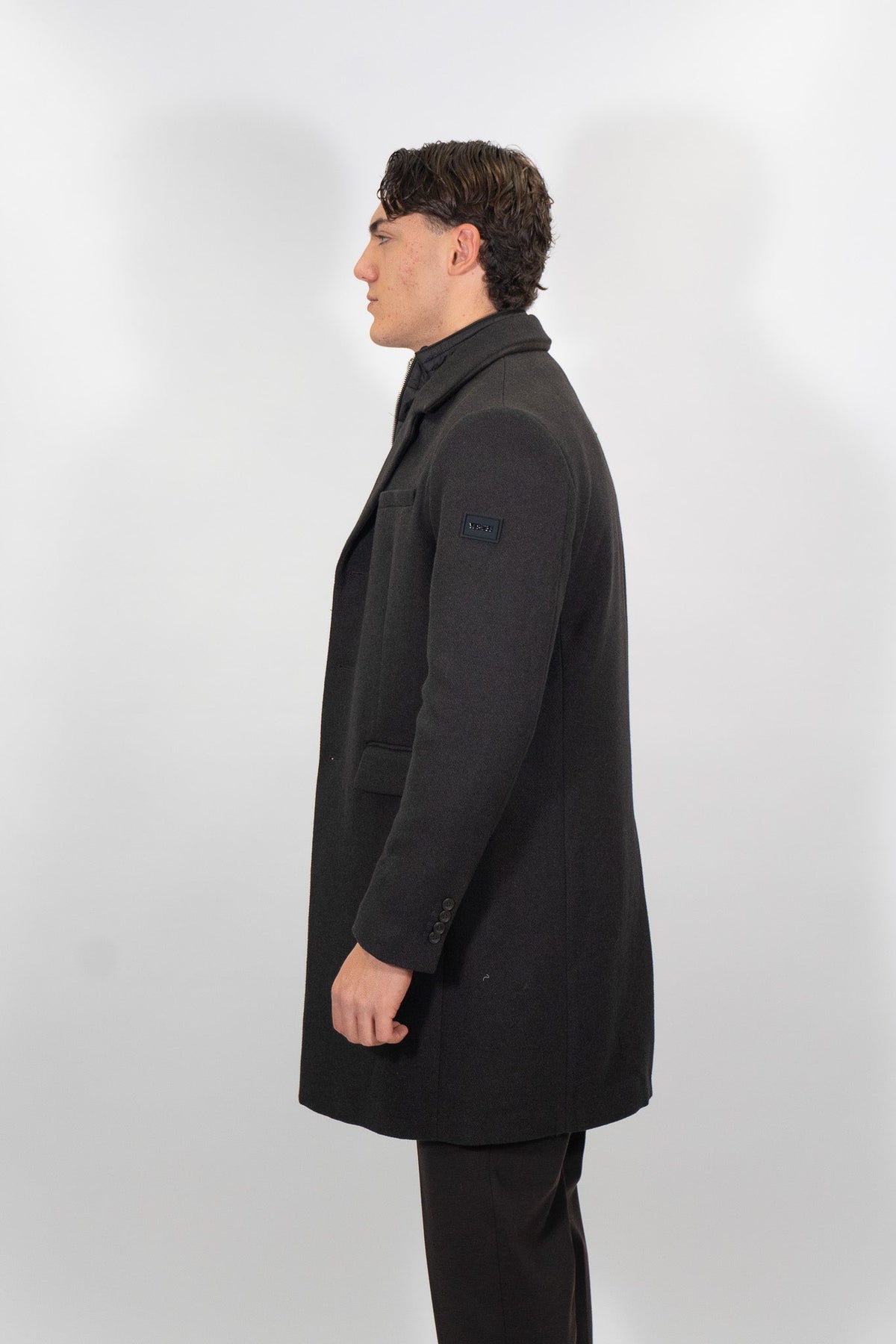 Yes Zee - Cappotto con finto gilet staccabile - Uomo - World Fashion