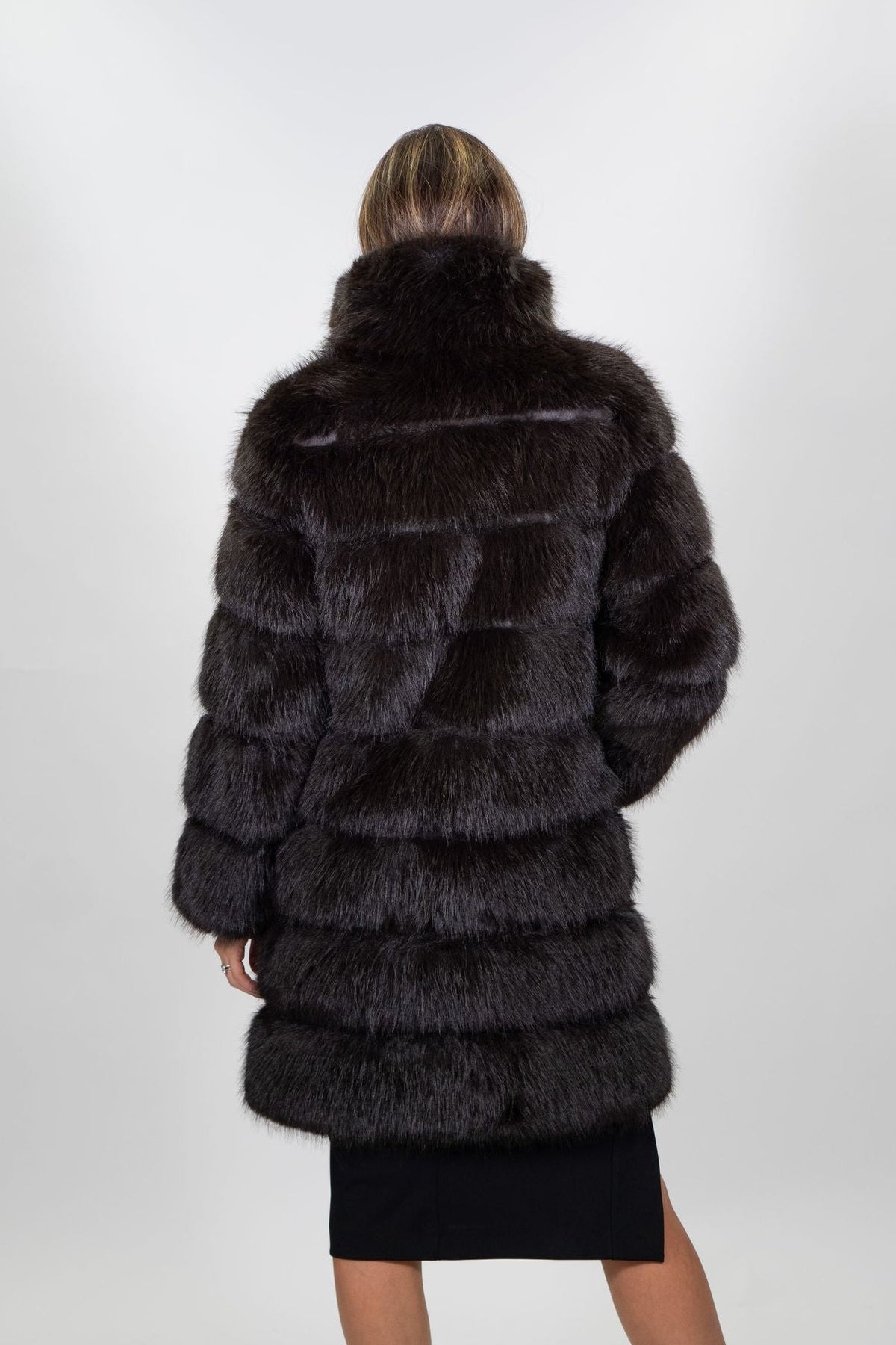 Yes Zee - Cappotto in tessuto effetto peluche - Donna - World Fashion