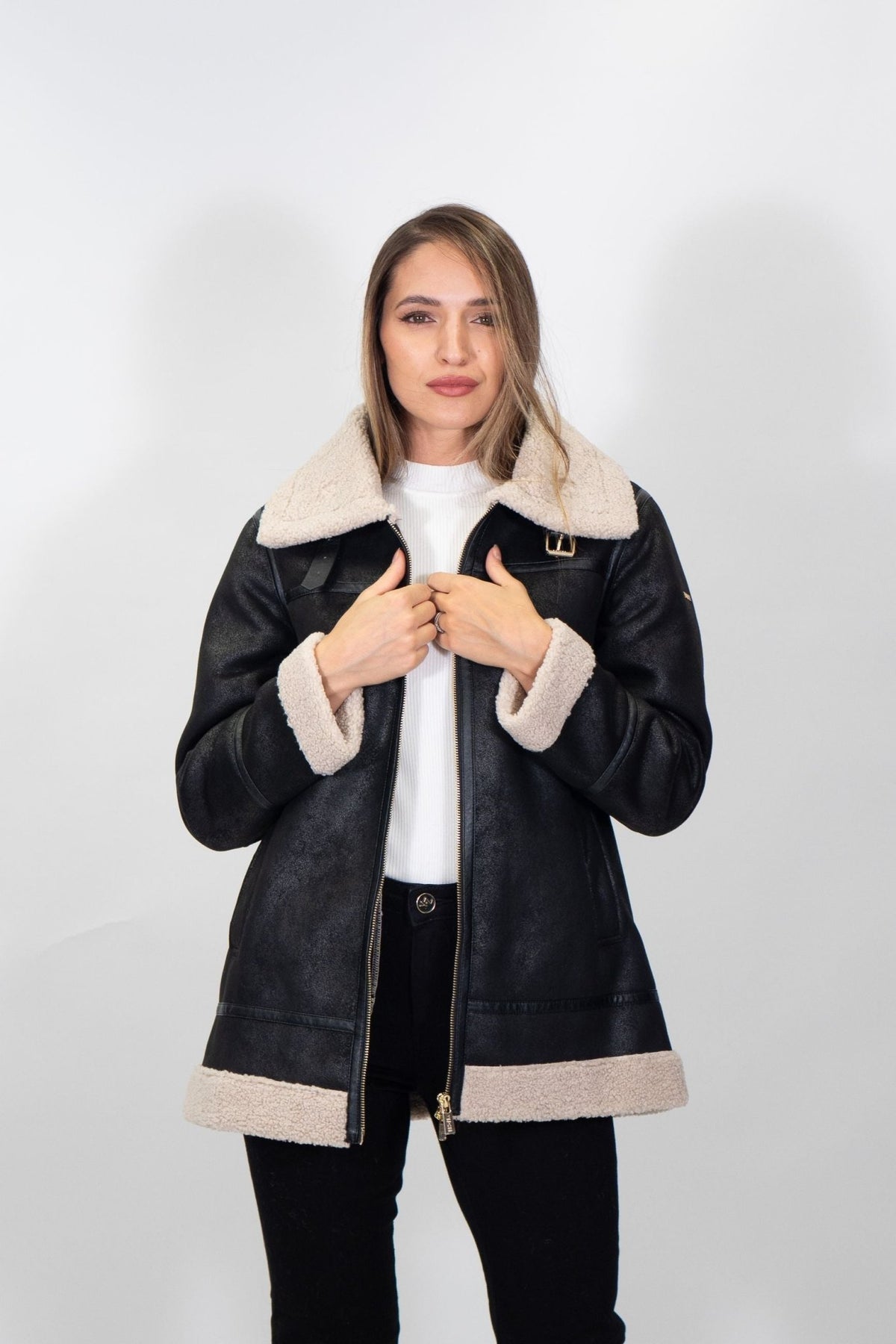 Yes Zee - Cappotto Soft Teddy - Donna - World Fashion