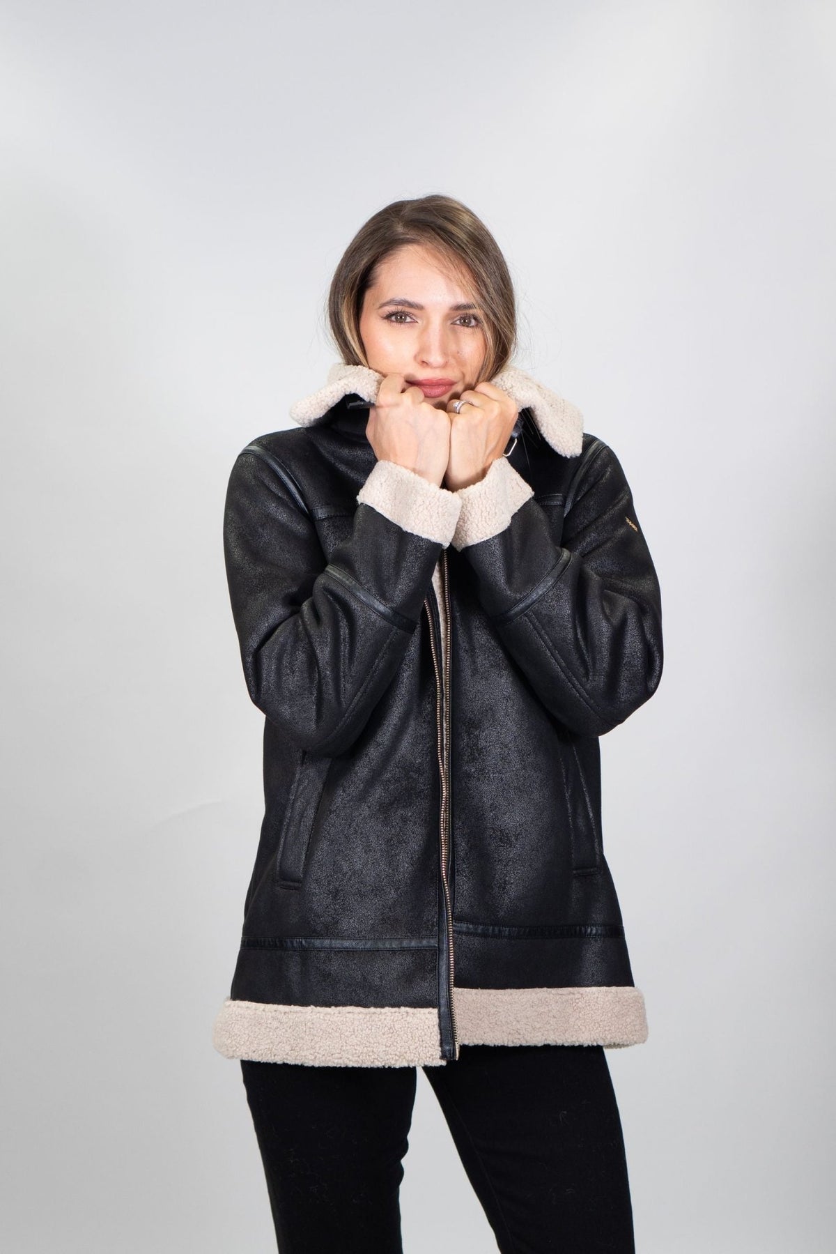 Yes Zee - Cappotto Soft Teddy - Donna - World Fashion