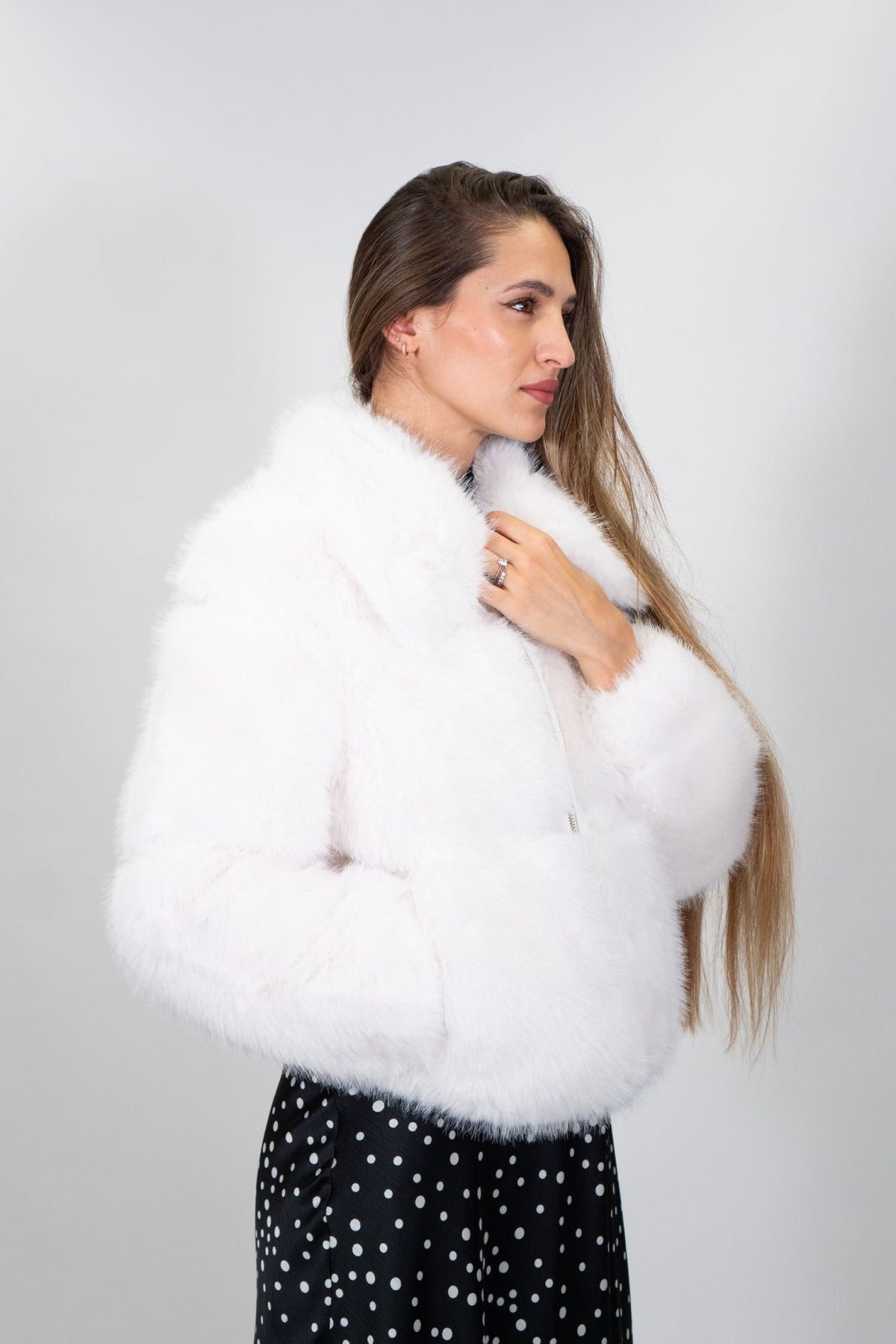Yes Zee - Eco pelliccia in tessuto effetto peluche - Donna - World Fashion