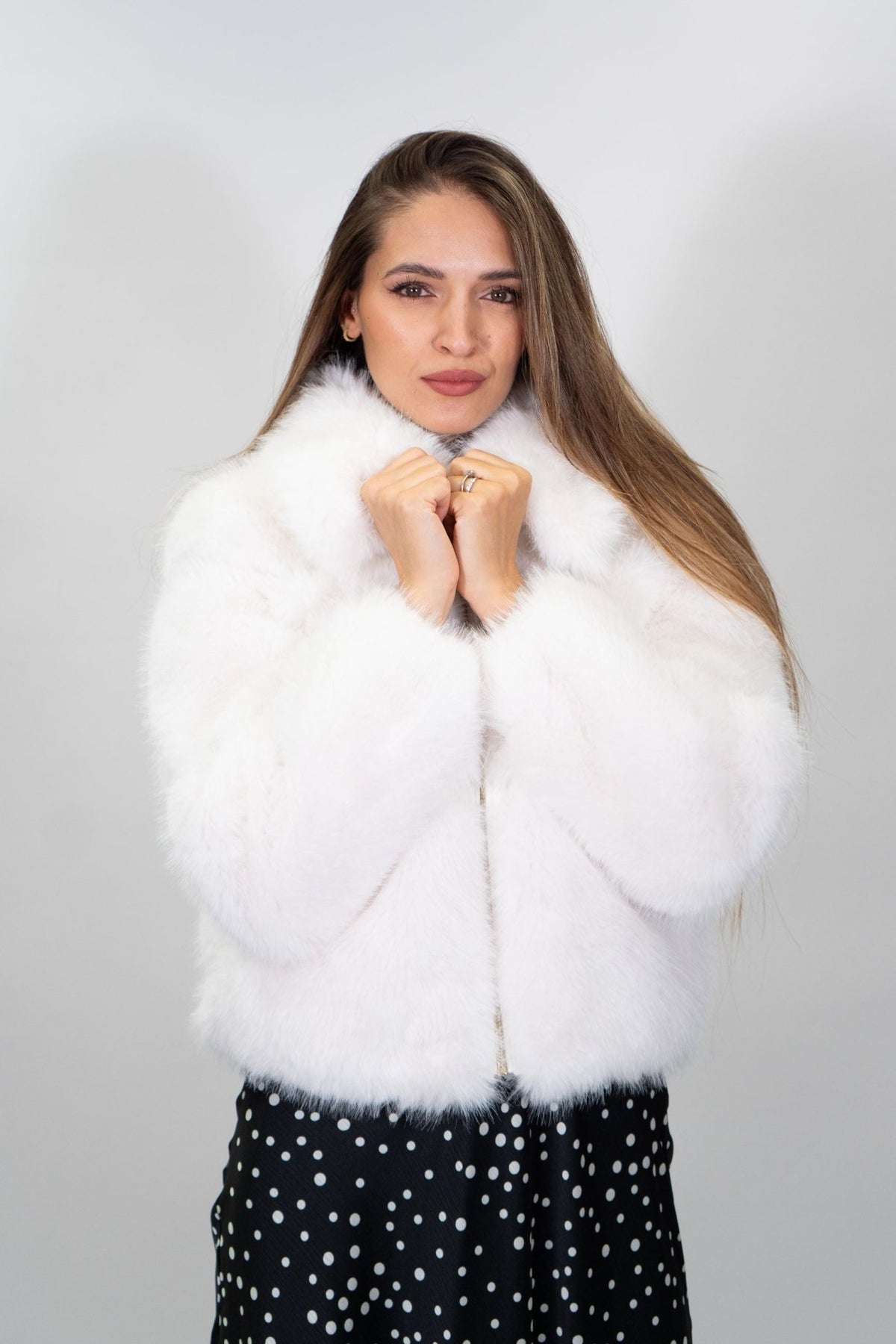 Yes Zee - Eco pelliccia in tessuto effetto peluche - Donna - World Fashion