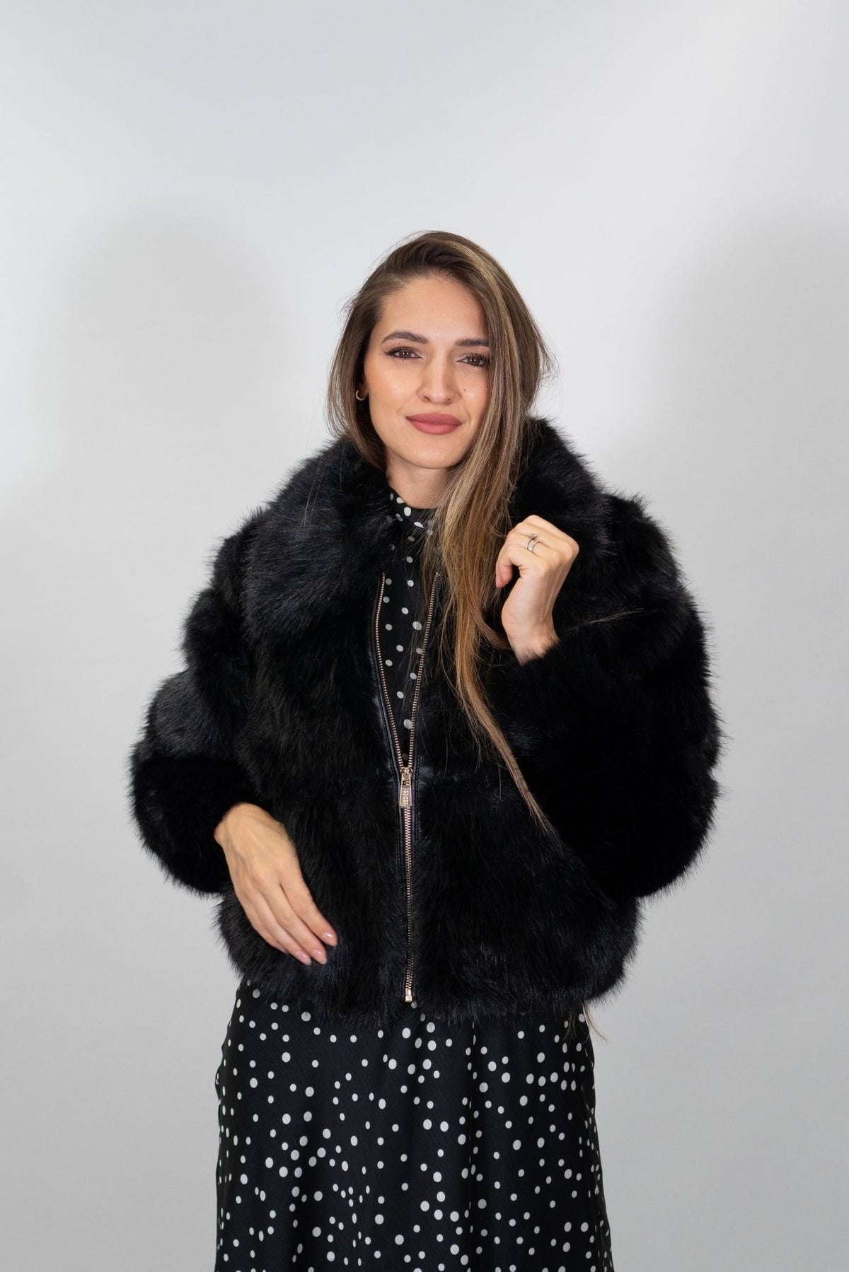 Yes Zee - Eco pelliccia in tessuto effetto peluche - Donna - World Fashion