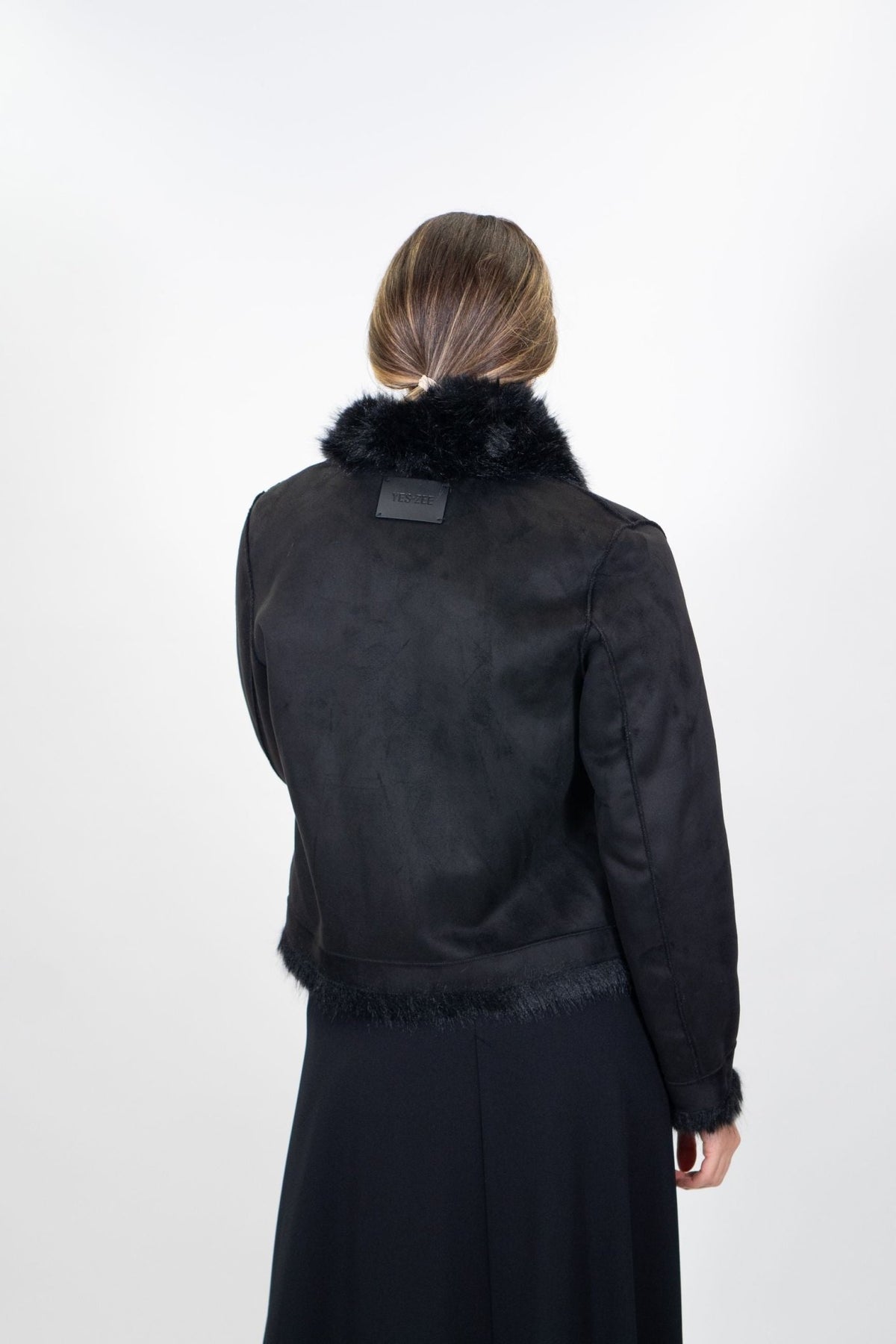 Yes Zee - Ecopelliccia corta reversibile - Donna - World Fashion