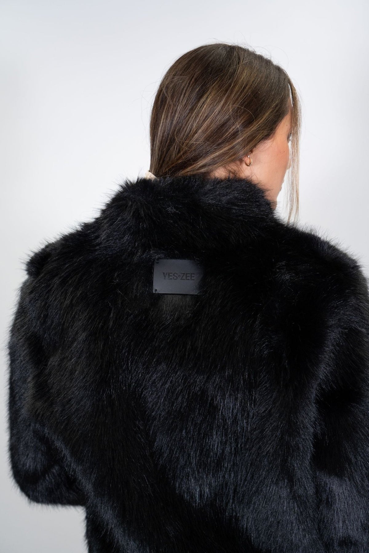 Yes Zee - Ecopelliccia corta reversibile - Donna - World Fashion
