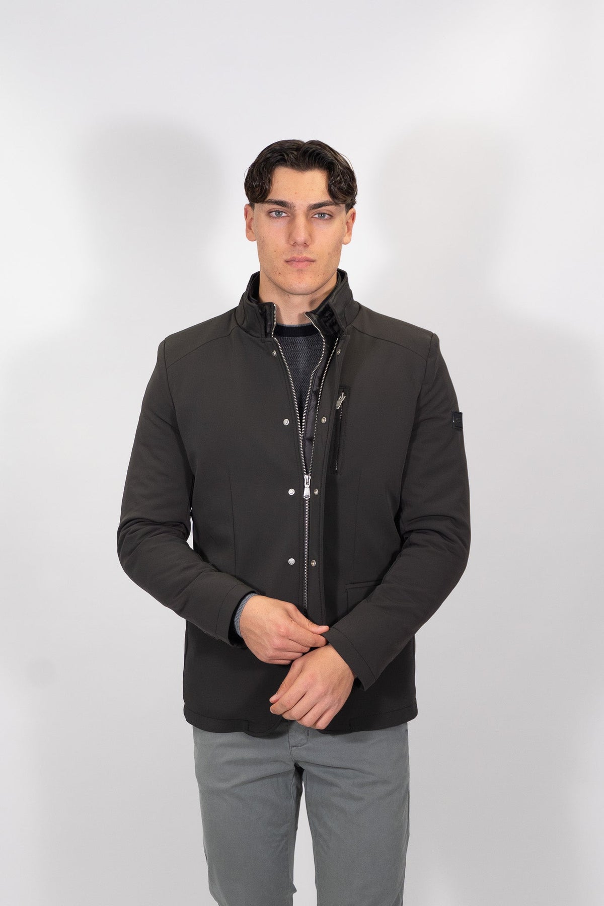 Yes Zee - Giacca con finto gilet staccabile - Uomo - World Fashion