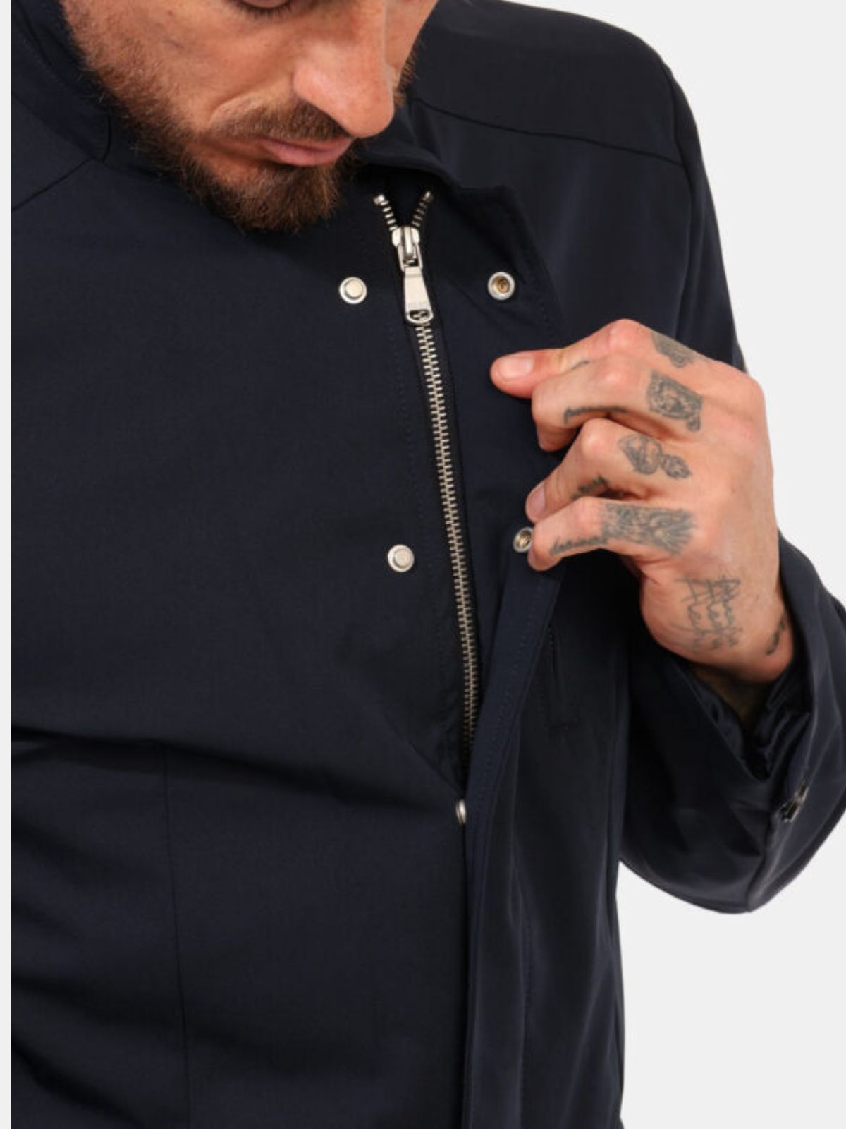 Yes Zee - Giacca modello blazer in tessuto tecnico - Uomo - World Fashion