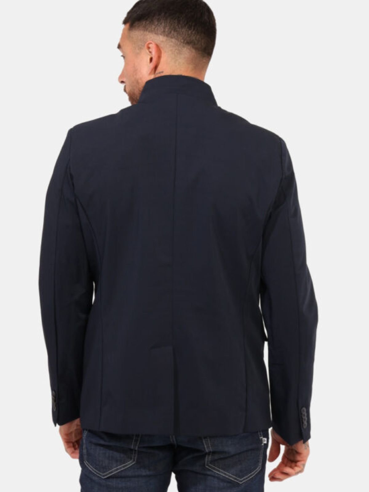 Yes Zee - Giacca modello blazer in tessuto tecnico - Uomo - World Fashion