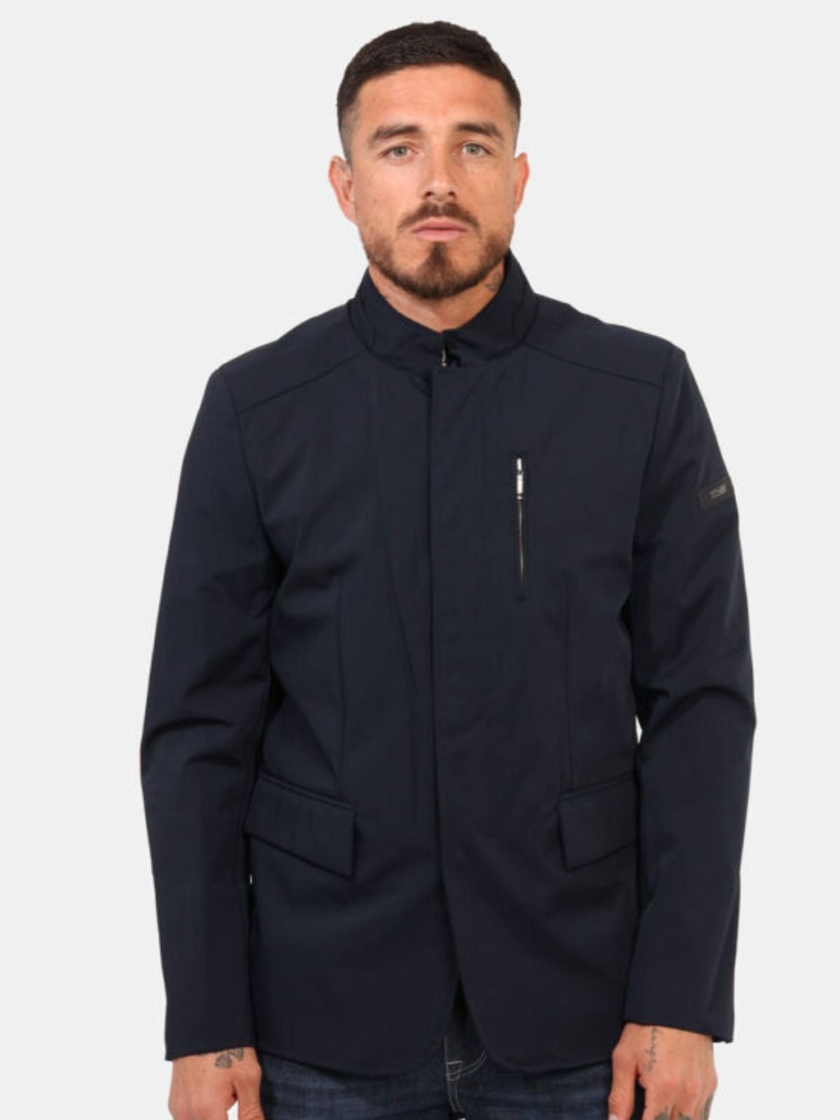 Yes Zee - Giacca modello blazer in tessuto tecnico - Uomo - World Fashion