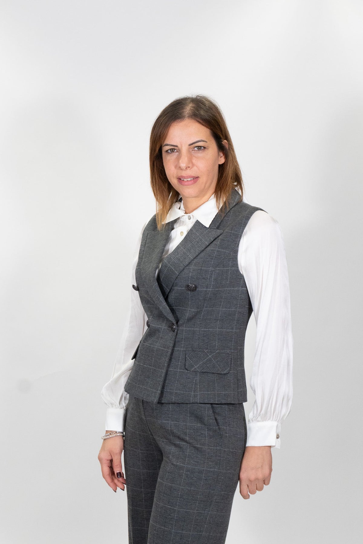 Yes Zee - Gilet Doppiopetto In Punto Milano - Donna - World Fashion