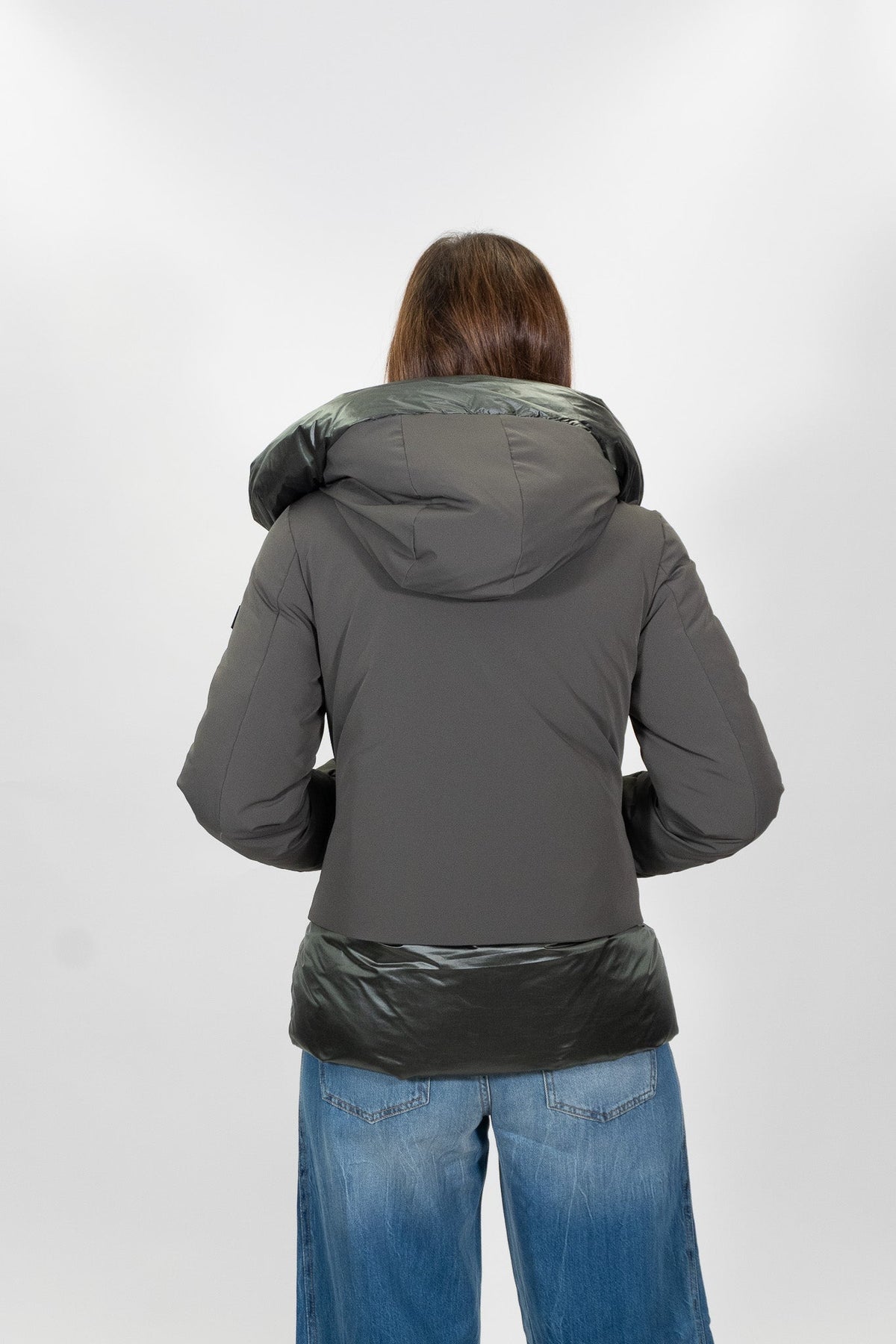 Yes Zee - Giubbino corto in nylon comfort - Donna - World Fashion