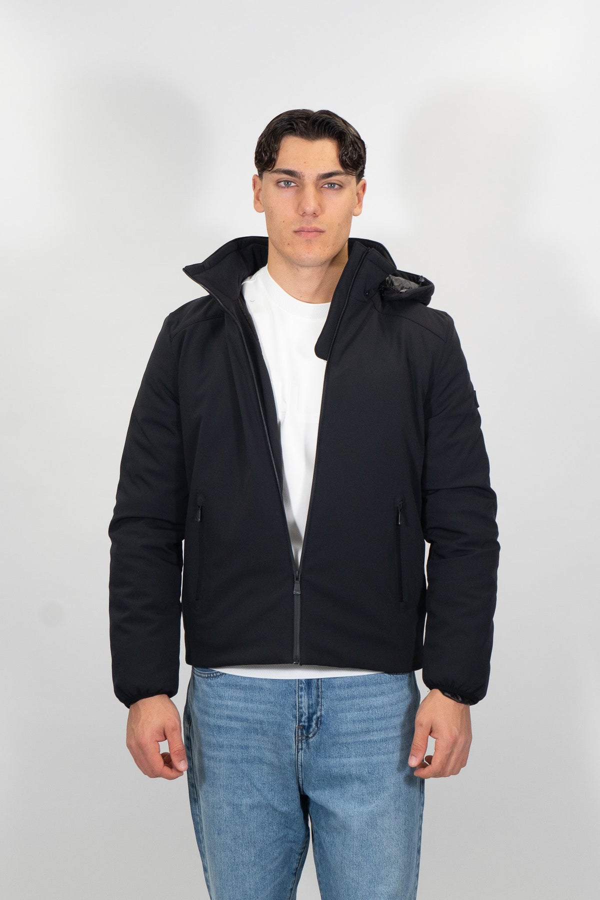 Yes Zee - Giubbino tecnico in softshell, zip waterproof - Uomo - World Fashion