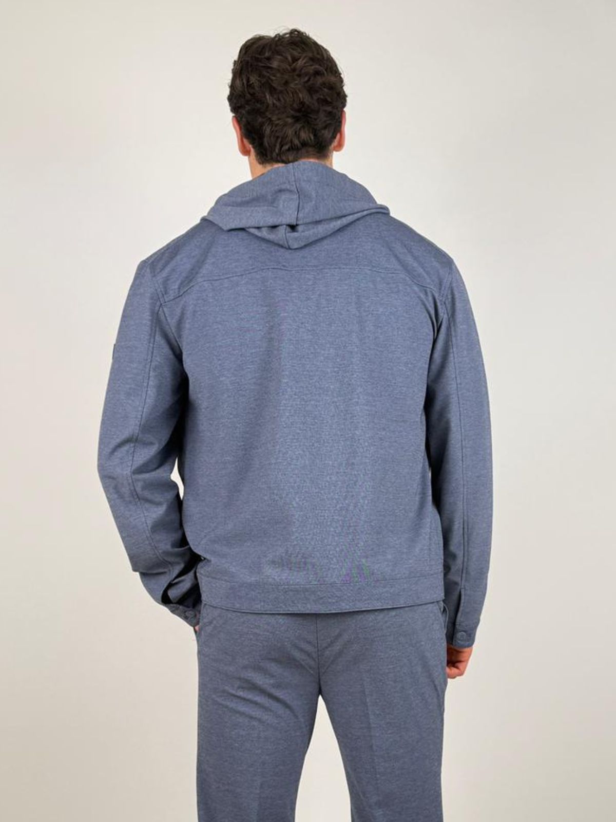 Yes Zee - Giubbino Tipo Jeans Con Cappuccio - Uomo - World Fashion