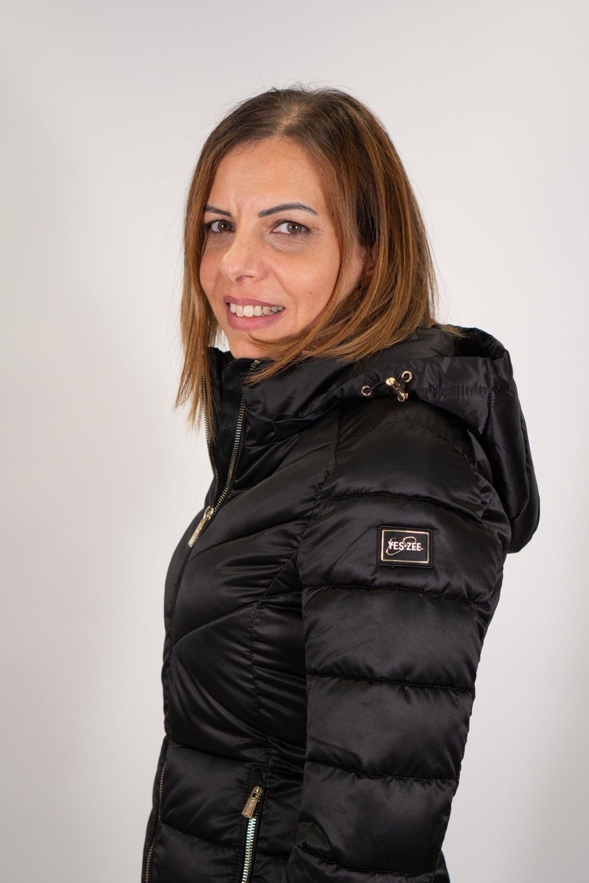 Yes Zee - Giubbino Trapuntato Con Cappuccio Staccab - Donna - World Fashion