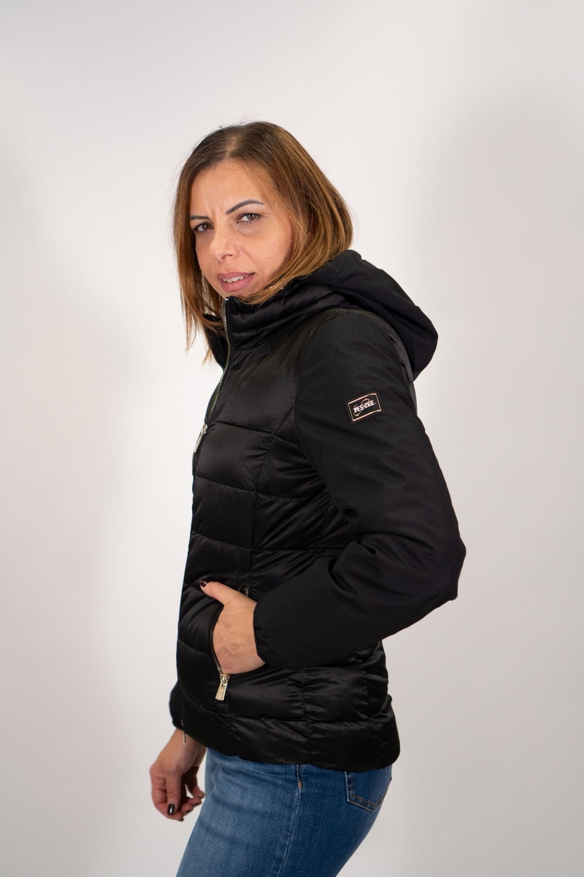 Yes Zee - Giubbino Trapuntato Con Finto Gilet Staccato - Donna - World Fashion