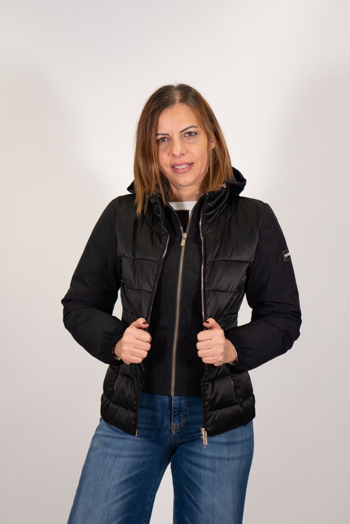 Yes Zee - Giubbino Trapuntato Con Finto Gilet Staccato - Donna - World Fashion