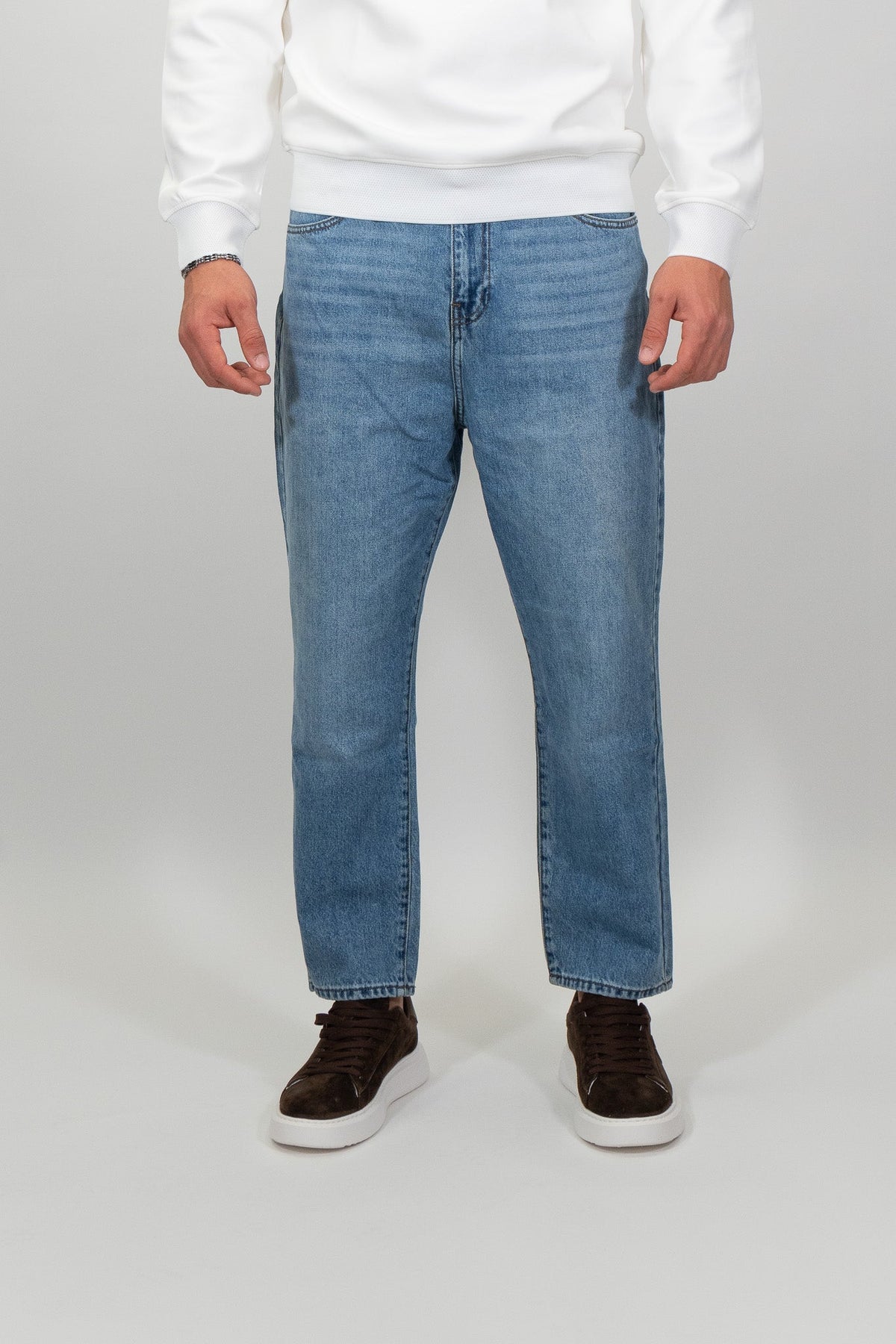 Yes Zee - Jeans 5 tasche, relaxed fit - Uomo - World Fashion
