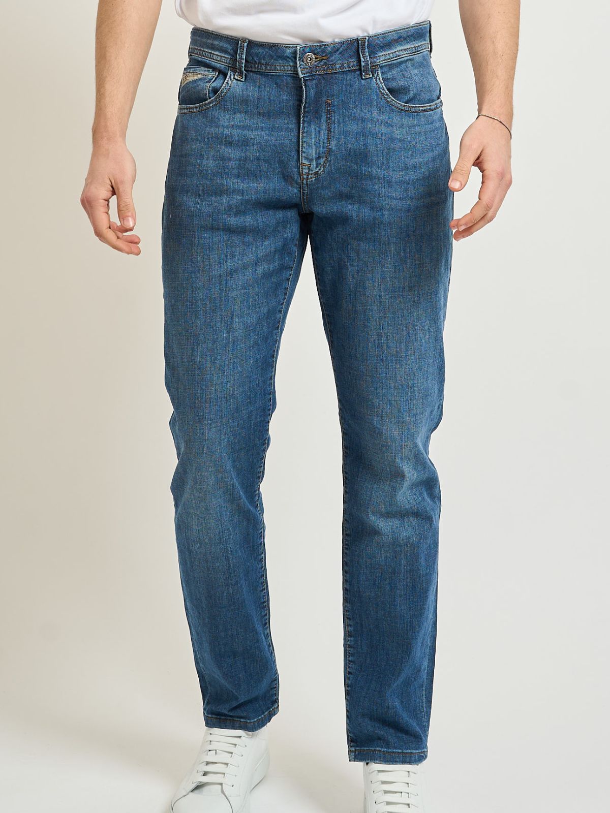 Yes Zee - Jeans 5 Tasche, Slim - Uomo - World Fashion