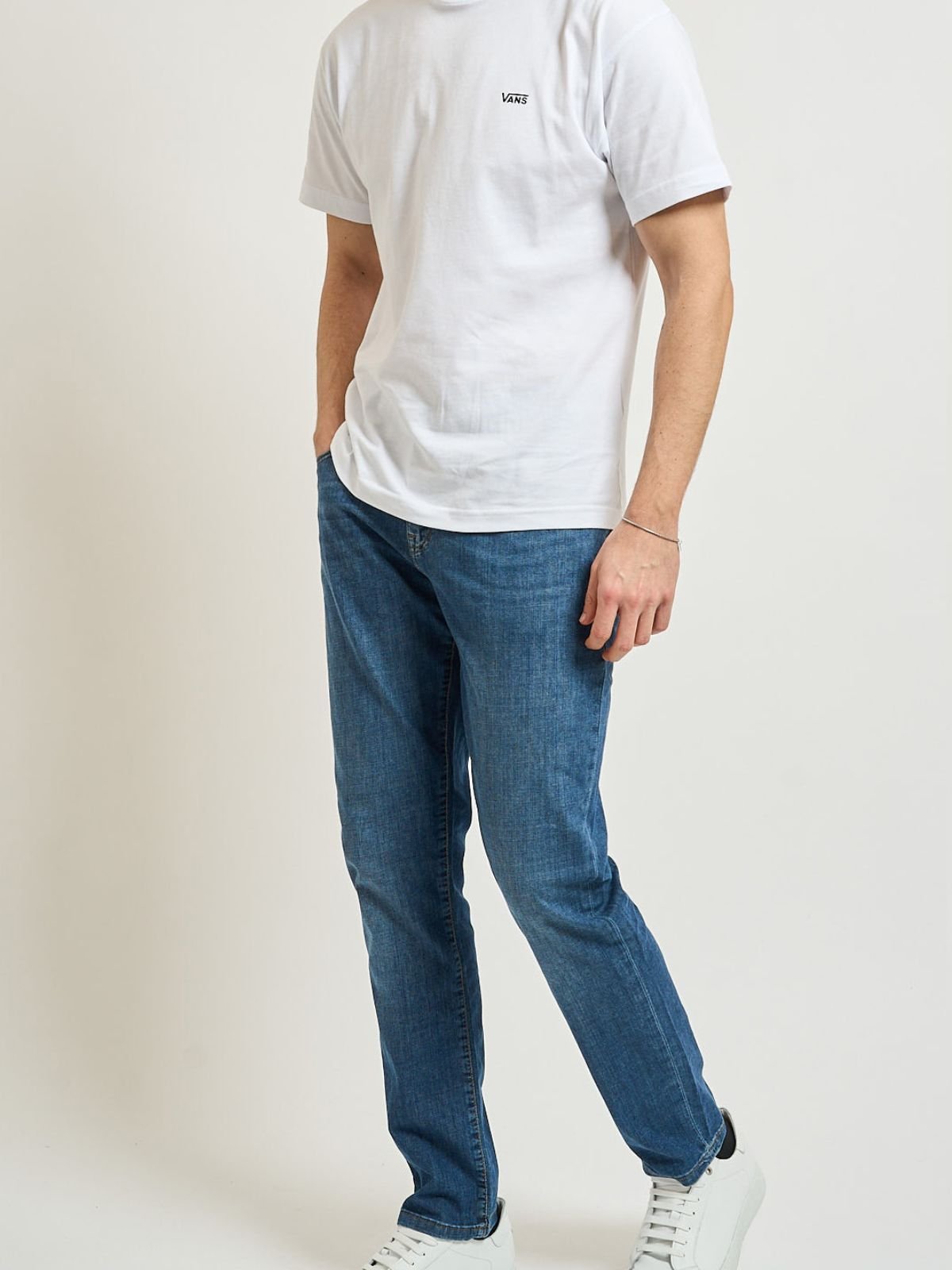 Yes Zee - Jeans 5 Tasche, Slim - Uomo - World Fashion