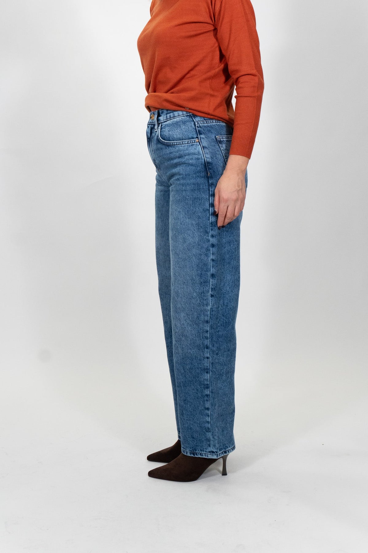 Yes Zee - Jeans balloon - Donna - World Fashion
