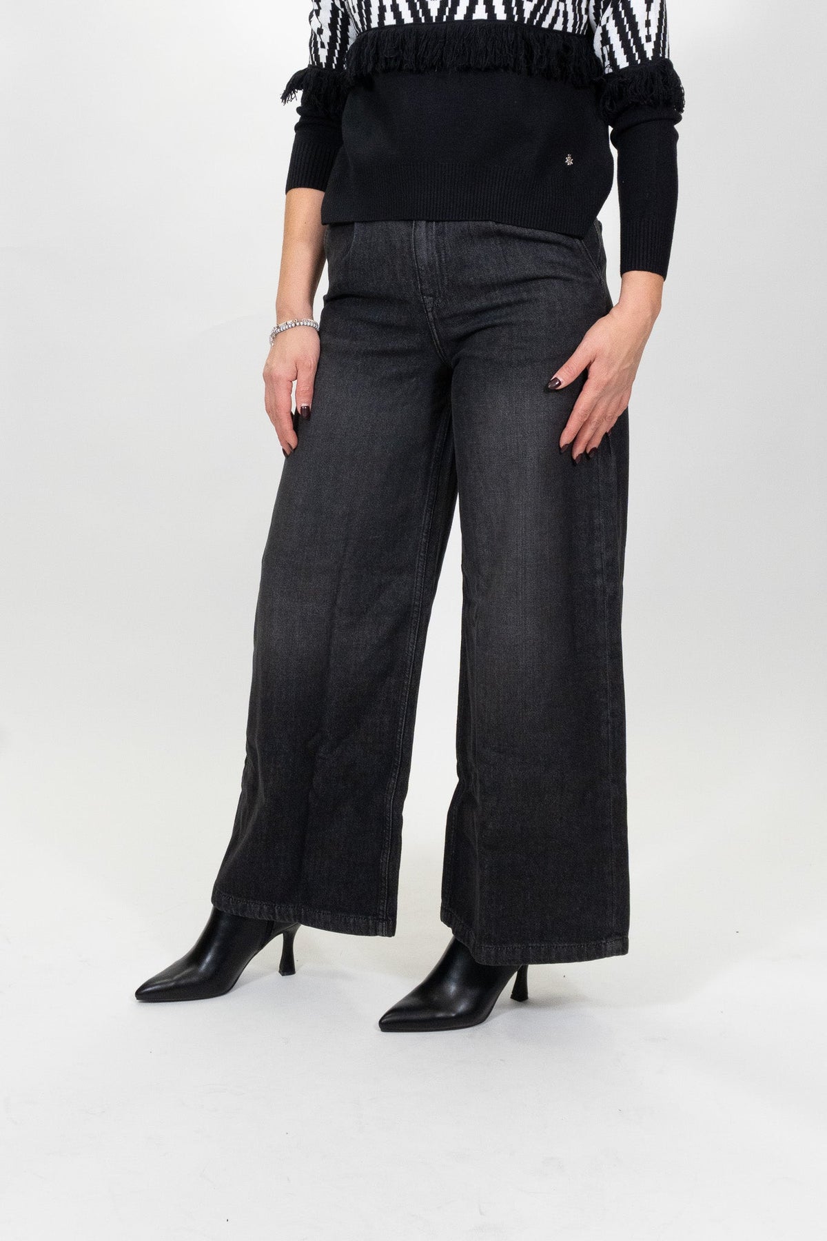 Yes Zee - Jeans Donna Chinos Palazzo - Donna - World Fashion