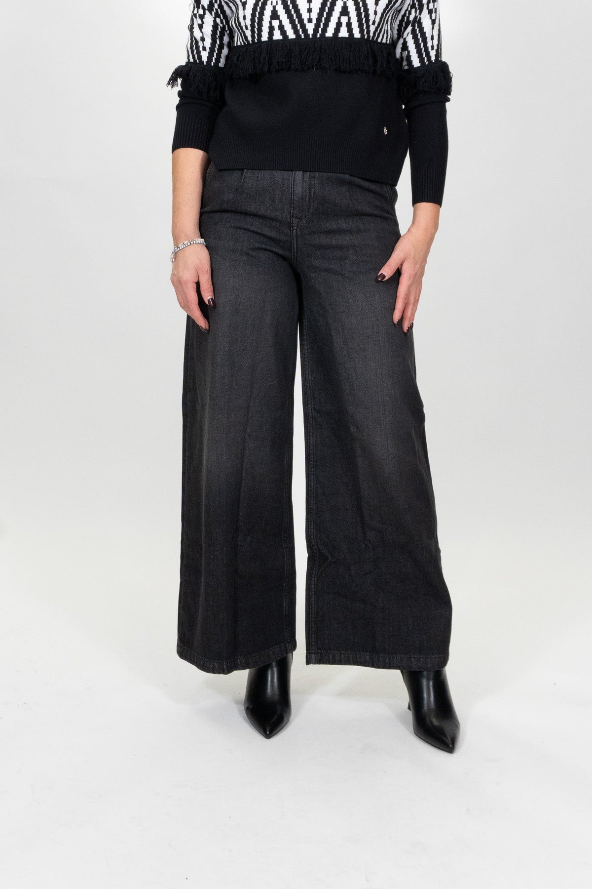 Yes Zee - Jeans Donna Chinos Palazzo - Donna - World Fashion