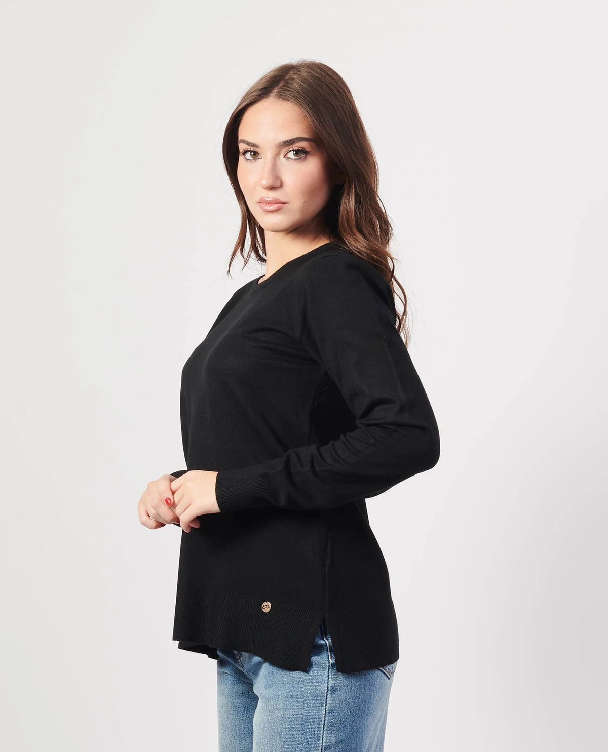 Yes Zee - Maglia Diritta, Girocollo - Donna - World Fashion
