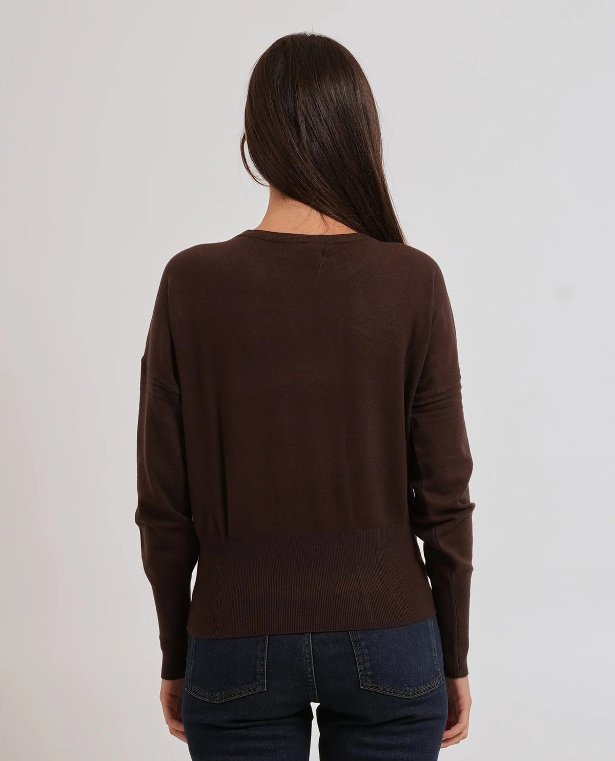 Yes Zee - Maglia Girocollo Con Maxi Costa Al Fondo - Donna - World Fashion