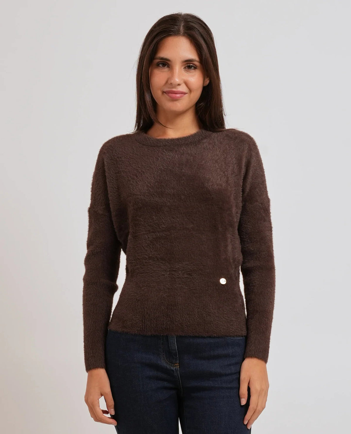 Yes Zee - Maglia Pipistrello Con Lurex - Donna - World Fashion