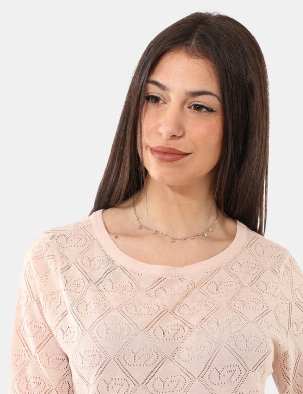 Yes Zee - Maglia Scollo Barchetta, Spacchi Manica - Donna - World Fashion