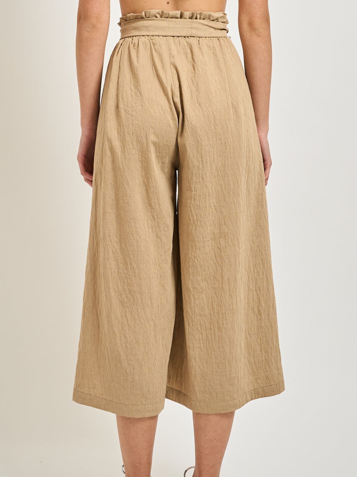Yes Zee - Pantalone a palazzo cropped - Donna - World Fashion