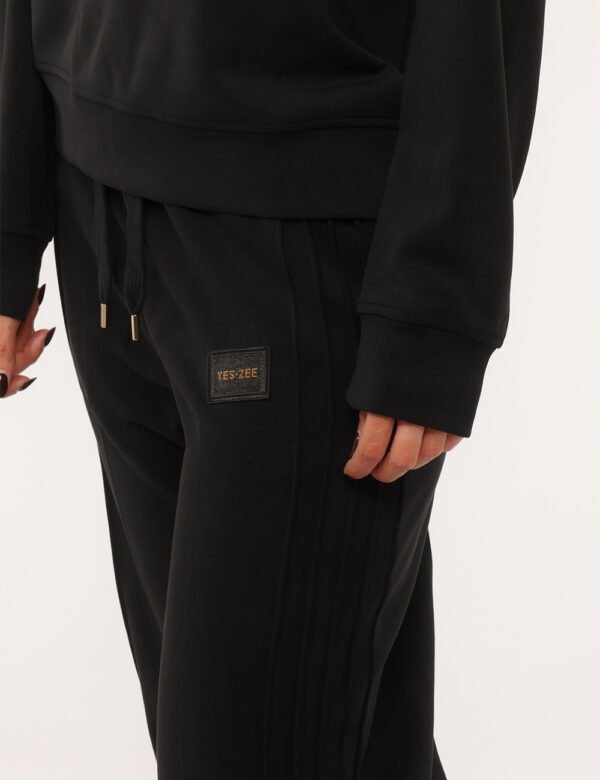 Yes Zee - Pantalone Ampio Con Nervature Laterali - Donna - World Fashion