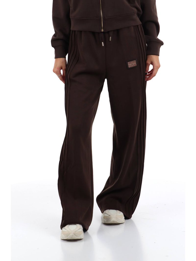 Yes Zee - Pantalone Ampio Con Nervature Laterali - Donna - World Fashion