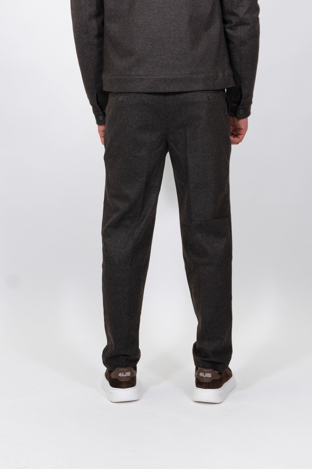 Yes Zee - Pantalone con coulisse e pinces - Uomo - World Fashion
