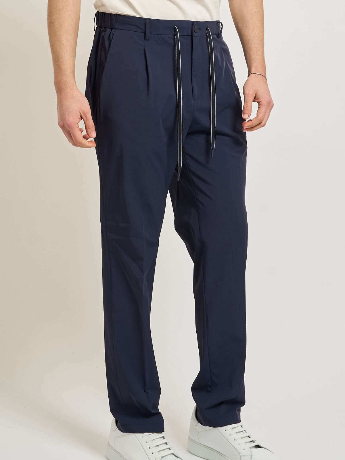 Yes Zee - Pantalone con coulisse ed elastico ai fianchi - Uomo - World Fashion