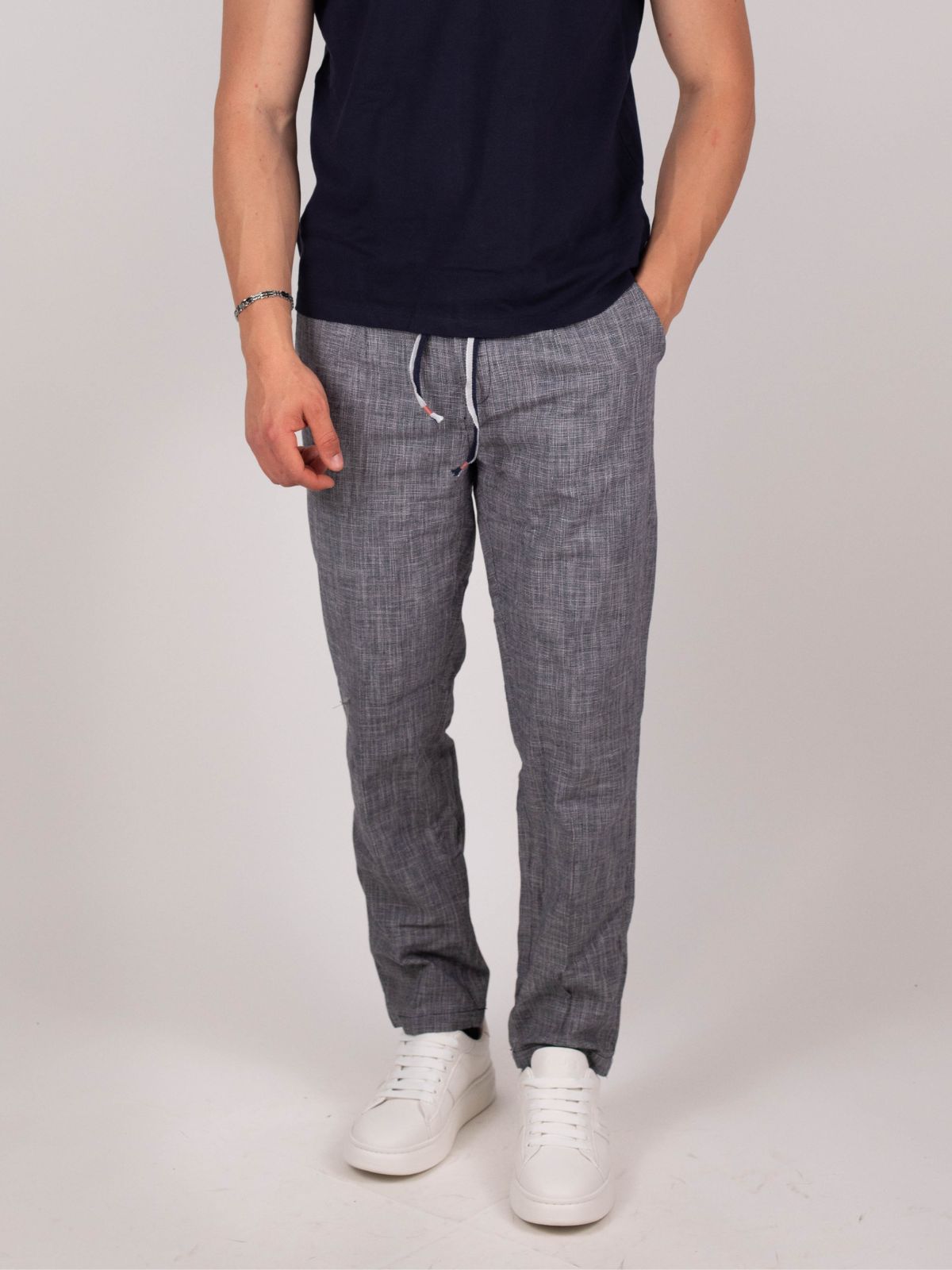 Yes Zee - Pantalone con coulisse ed elastico - Uomo - World Fashion