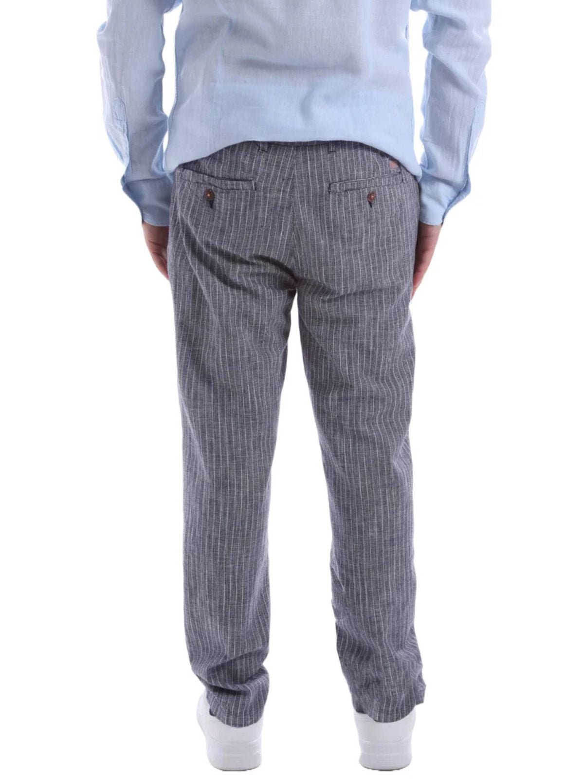 Yes Zee - Pantalone Coulisse Ed Elastico, Regular - Uomo - World Fashion