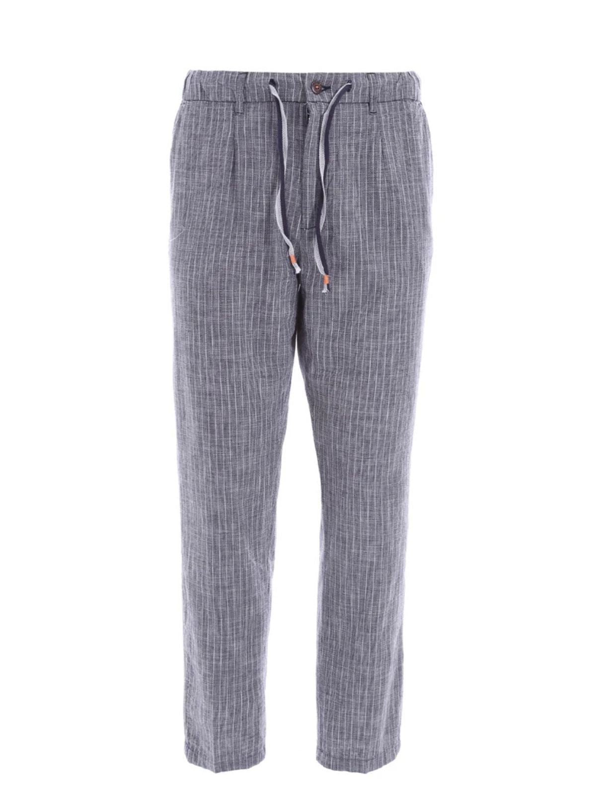 Yes Zee - Pantalone Coulisse Ed Elastico, Regular - Uomo - World Fashion