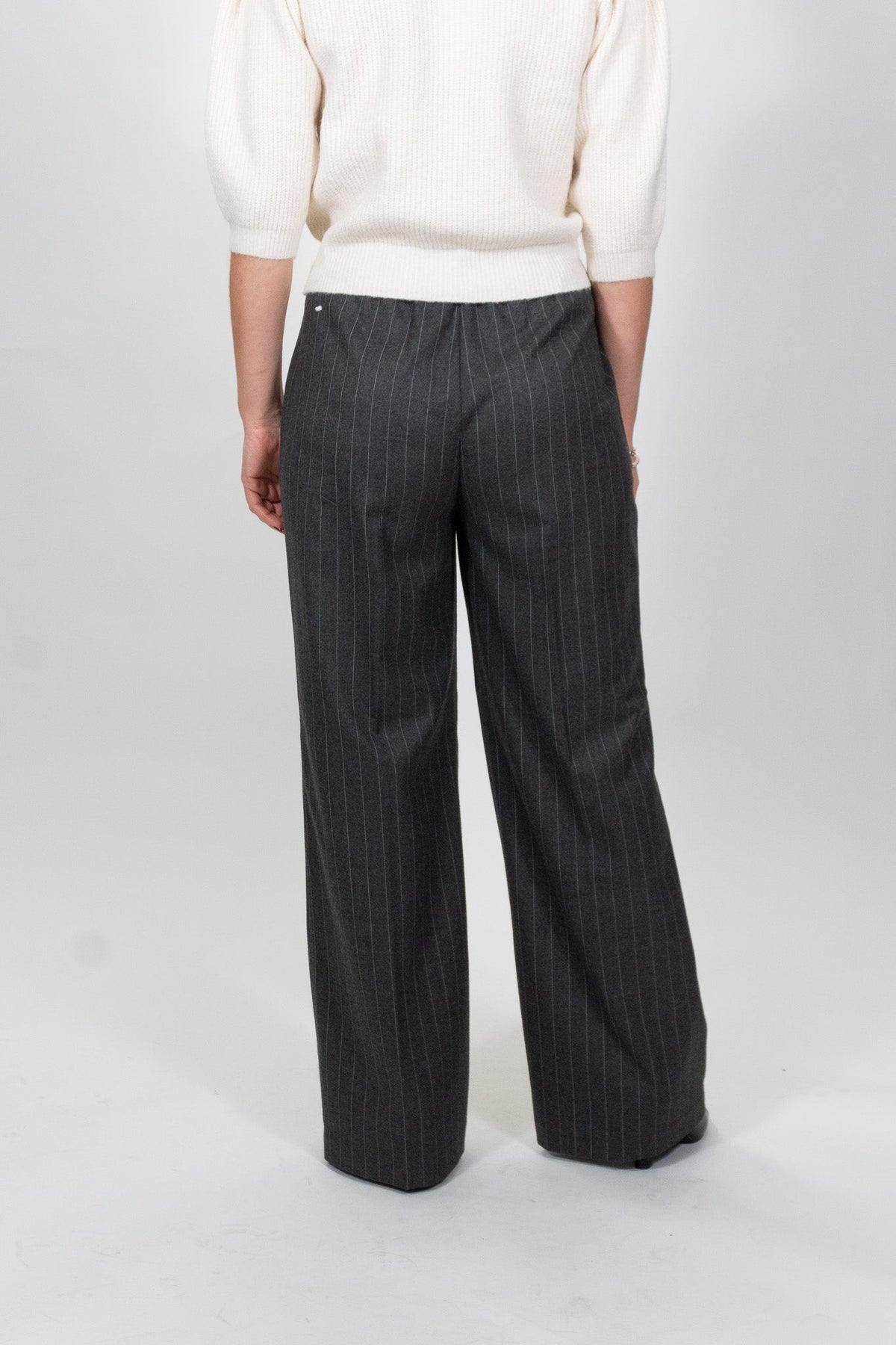 Yes Zee - Pantalone Palazzo Con Elastico In Vita - Donna - World Fashion