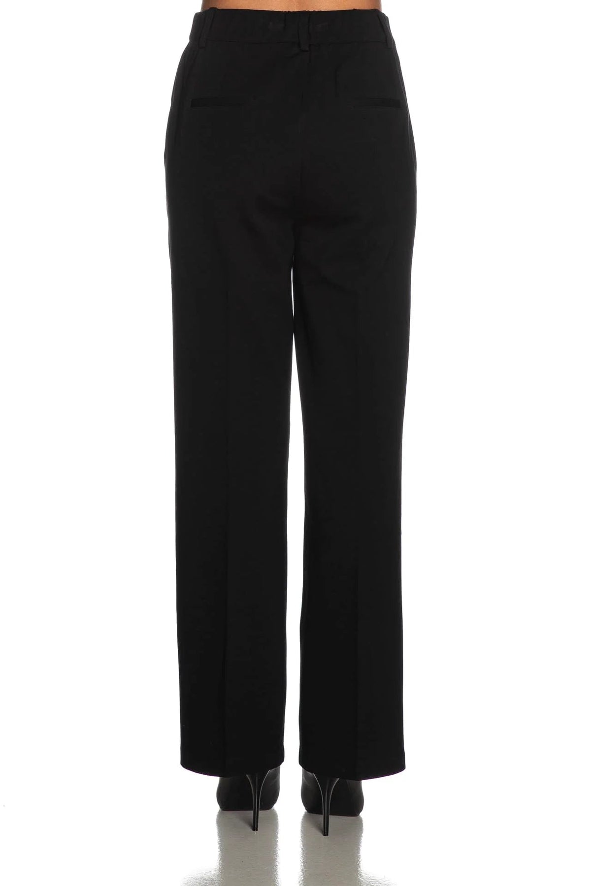 Yes Zee - Pantalone Palazzo In Punto Milano - Donna - World Fashion
