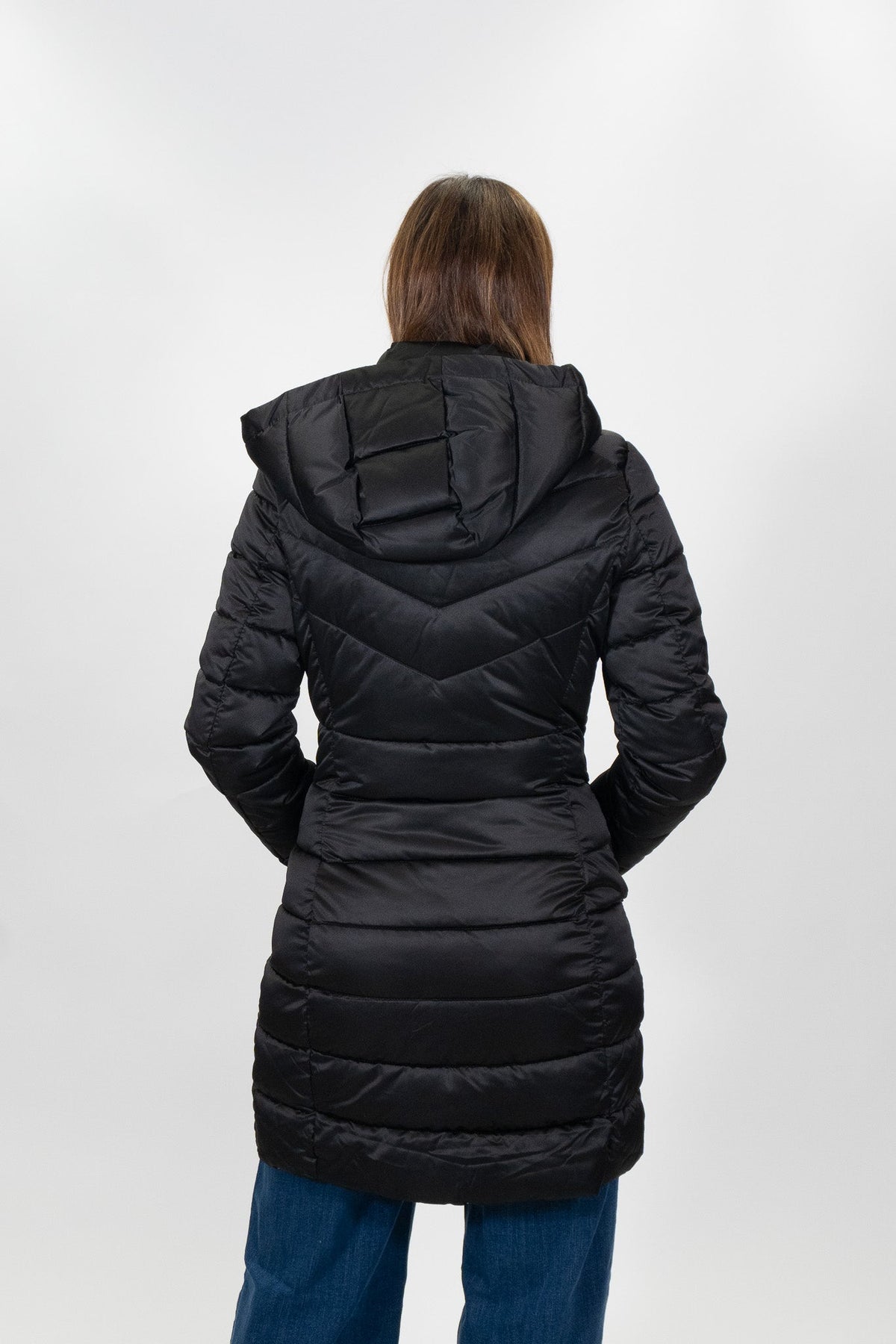Yes Zee - Piumino Trapuntato Con Cappuccio Staccab - Donna - World Fashion